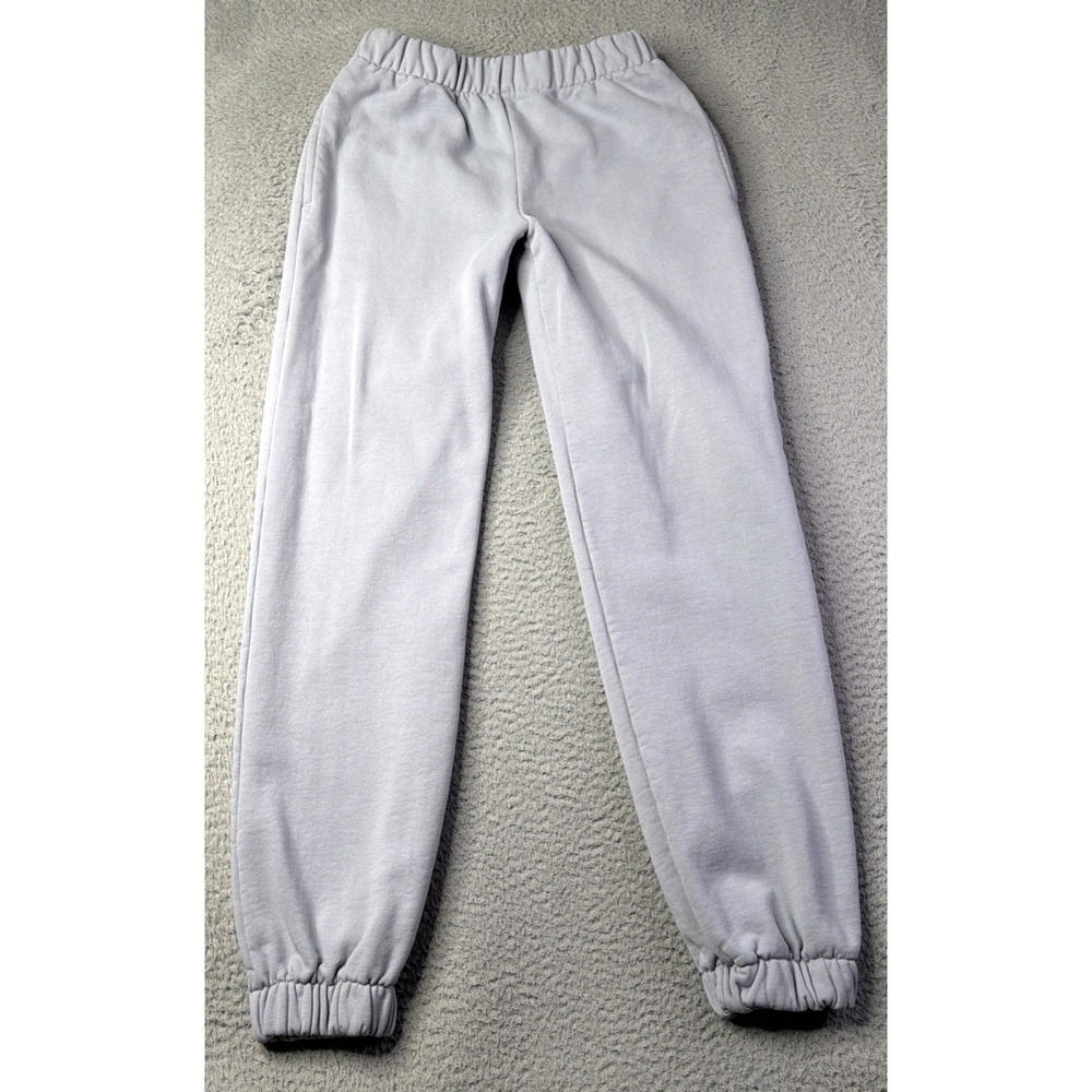 Brandy Melville J. Galt Sweatpants Womens Waist 24" Light Lavender Elastic Waist